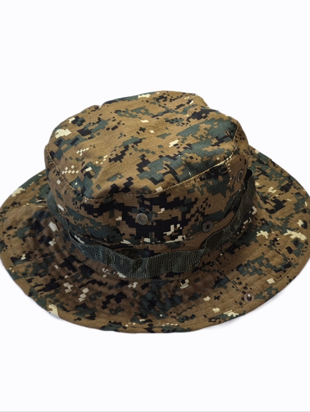 Men's Digital Camo Boonie Hat - Brown Camo